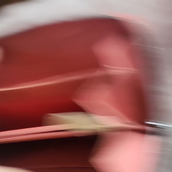 Coach Floral Beige and Pink Women's Wallet - Picture 9 of 11